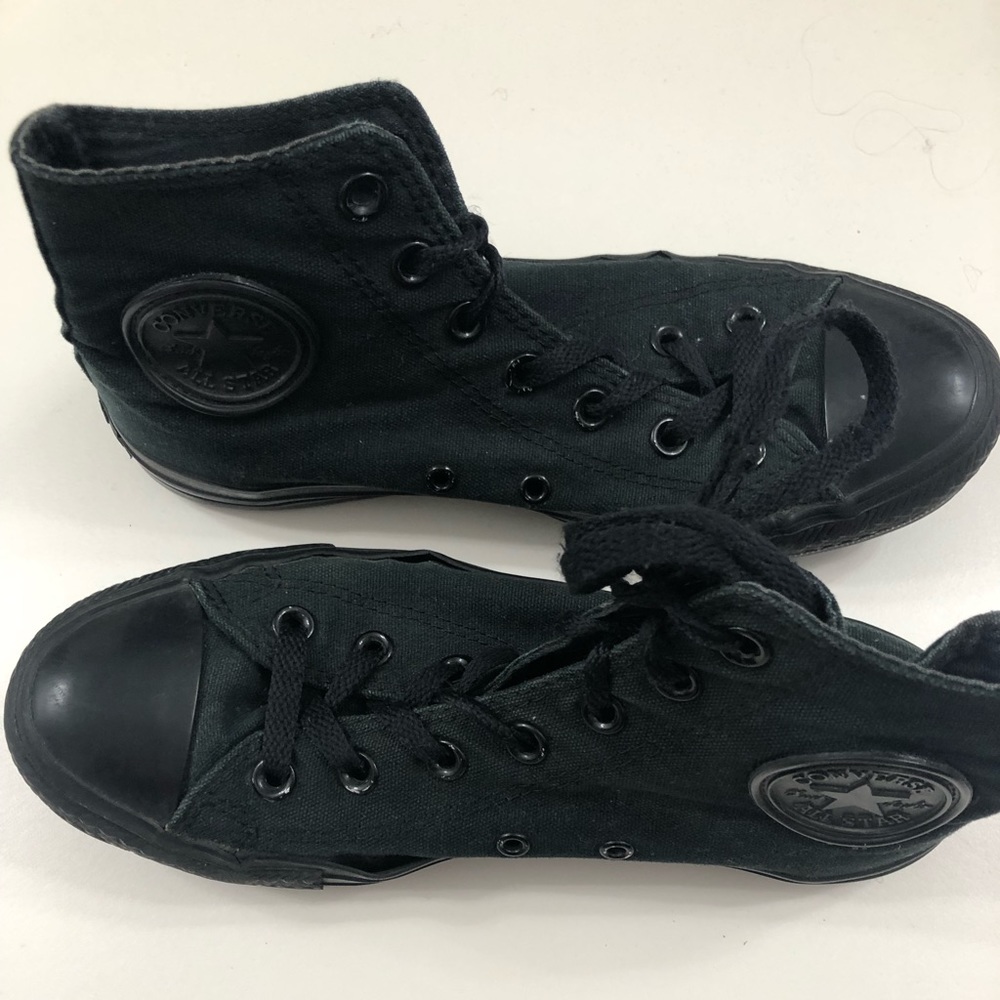 BLACK HIGH TOP CONVERSE